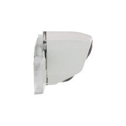 Dvojitá kamera univerzální s brzdovým světlem, bílá