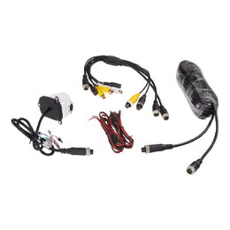 Dvojitá AHD / CVBS kamera, 4PIN vnější, bílá