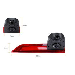 Dvojitá kamera pro Ford Transit Custom 2012-2015, AHD/CVBS