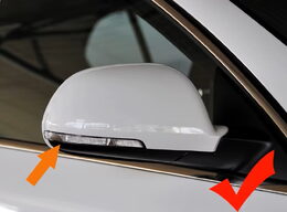 LEDM dynamické blinkry Škoda Octavia 2, Superb 2 oranžové