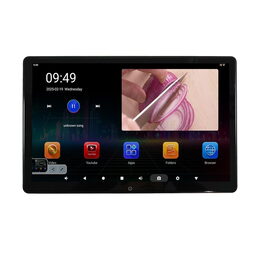 LCD monitor 14" OS Android/USB/SD/HDMI in/out/Bluetooth s držákem na opěrku