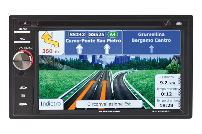 MACROM M-DVD5562R AV jednotka 2DIN