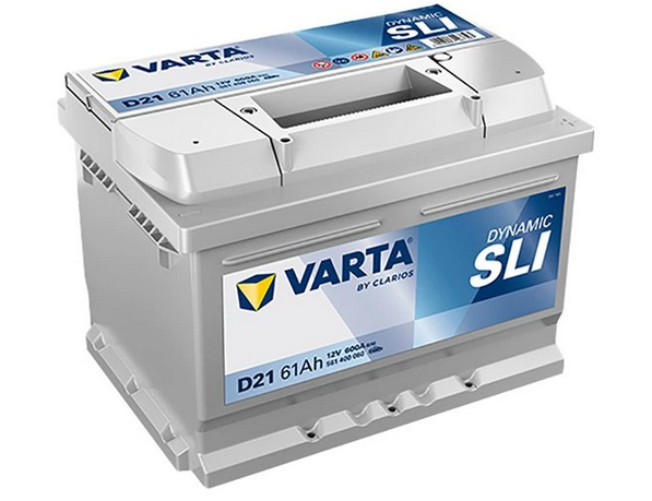 Autobaterie VARTA DYNAMIC SLI 61Ah 12V 600A D21