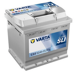 Autobaterie 52Ah VARTA BLUE dynamic