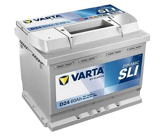Autobaterie VARTA BLUE (DYNAMIC SLI) 60Ah 12V 540A D24