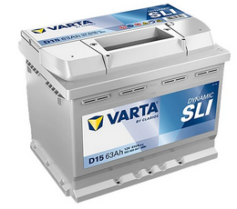 Autobaterie VARTA SILVER dynamic 63Ah 12V 610A 563