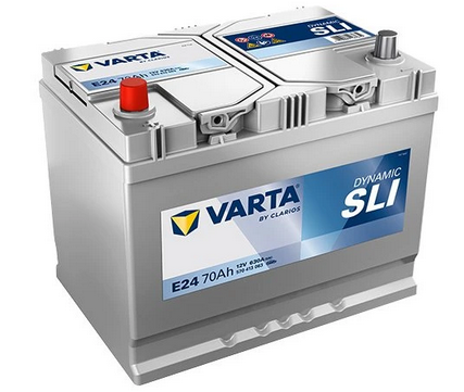 Autobaterie VARTA DYNAMIC SLI 70Ah 12V 630A E24
