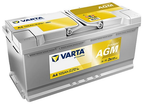 Autobaterie VARTA DYNAMIC AGM 105Ah 12V 950A A4 (H15)