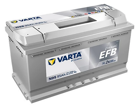 Autobaterie VARTA DYNAMIC EFB 95Ah 12V 850A N95