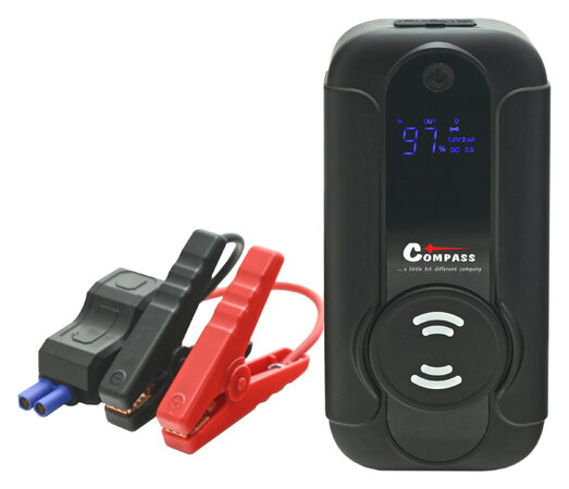 Powerbanka s funkcí JUMP STARTER 8.000mAh 1000A s Qi bezdrátovým nabíjením