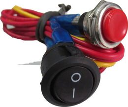 x UT predátor LED vnější 4x1W, 12-24V, modrý, ECE R10