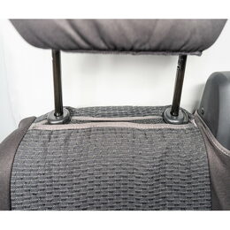 Potahy na přední sedadla pro dodávky M, LAMPA, šedé