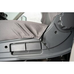 Potahy na přední sedadla pro dodávky M, LAMPA, šedé