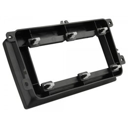 Redukce pro 9" autorádio Škoda Octavia II, VW Touran, Golf5, Roomster (jen2DIN), Passat B7