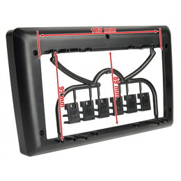 Redukce z 2DIN otvoru na 9" autorádio