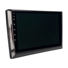 Redukce pro montáž 9" autorádia do 10" rámečku, lesklá černá