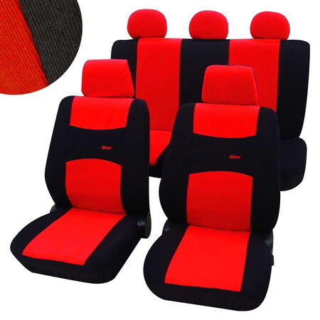 Autopotahy Colori - červená