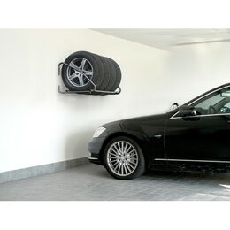 Držák na pneumatiky na zeď LAMPA