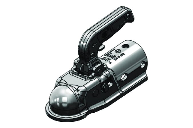 Kloub BC3000-1D průměr 50 mm, 2 díry vodorovné a 1 svislá, SPP