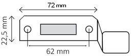 Kamera PAL/NTSC do vozu VW Passat 2008-, Golf IV, V, New Bora, Jetta