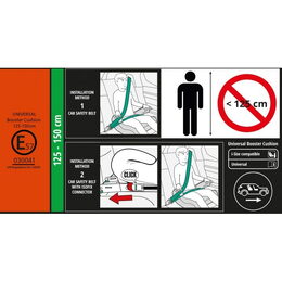 Podsedák autosedačka do auta s isofixem 22-36kg Stitch