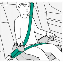 Podsedák autosedačka do auta s isofixem 22-36kg Ledové království