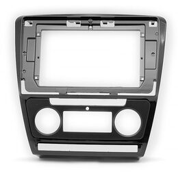 Redukce pro 10" autorádio Škoda Octavia 2008-2013, černá lesklá