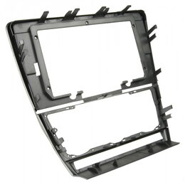 Redukce pro 10" autorádio Škoda Octavia 2008-2013, stříbrná