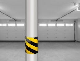 Garážová ochrana dveří na stěnu APA - 20x30cm