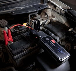 Startovací zdroj 3v1, 12V, 12Ah, 1000A USB LED