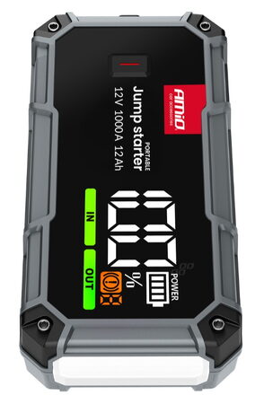 Startovací zdroj 3v1, 12V, 12Ah, 1000A USB LED