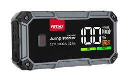 Startovací zdroj 3v1, 12V, 12Ah, 1000A USB LED