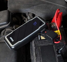 Startovací zdroj 3v1 12V 12Ah 1600A, USB, LED