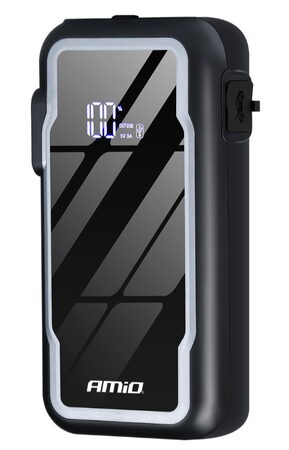 Startovací zdroj 3v1 12V 12Ah 1600A, USB, LED