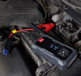 Startovací zdroj 4v1 12V, 7,2Ah, 600A, kompresor, USB, LED