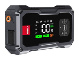 Startovací zdroj 4v1 12V, 7,2Ah, 600A, kompresor, USB, LED