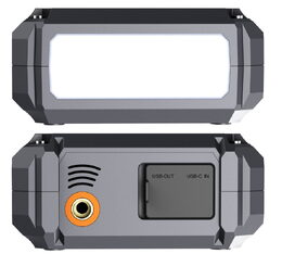 Startovací zdroj 4v1 12V, 7,2Ah, 600A, kompresor, USB, LED