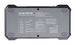 Startovací zdroj 4v1 12V, 7,2Ah, 600A, kompresor, USB, LED