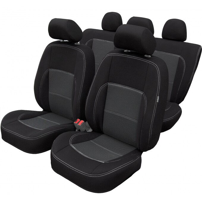 Autopotahy TAPI Škoda Octavia IV s přední a zadní loketní opěrkou