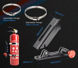 Držák hasícího přístroje na trubku