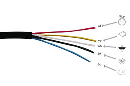 Sdružené světlo MD-36 LEVÉ bajonet s mlhovkou, MULTIPA