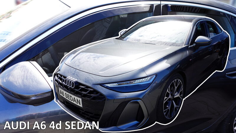Ofuky oken - Audi A6 Sedan 5D r.v. 2025-> (+zadní)