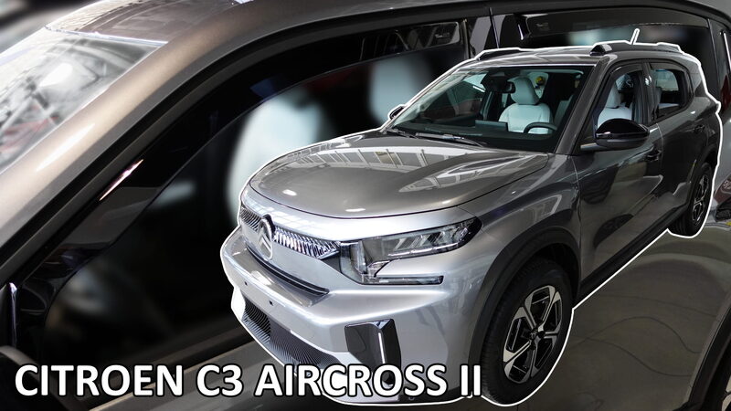 Ofuky oken - Citroen C3 Aircross 5D r.v. 2024->, (+zadní)