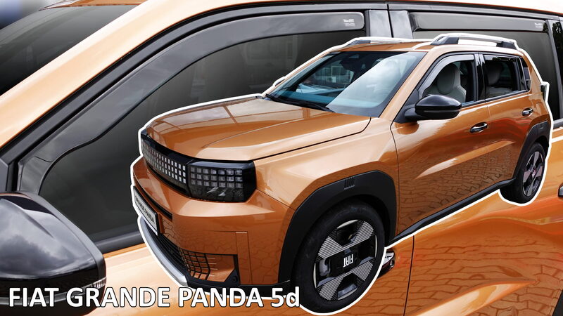 Ofuky oken - Fiat Grande Panda 5D r.v. 2025-> (+zadní)