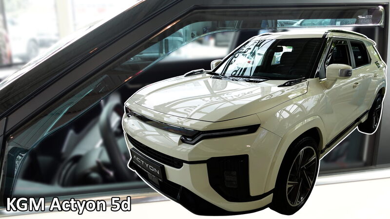 Ofuky oken - KGM-Ssangyong Actyon 5D r.v. 2024-> přední