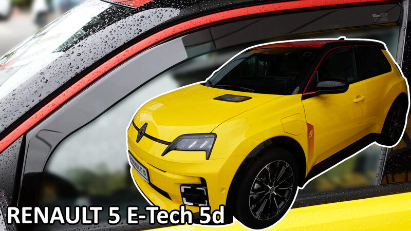 Ofuky oken - Renault 5 E-Tech 5D r.v. 2024->, přední