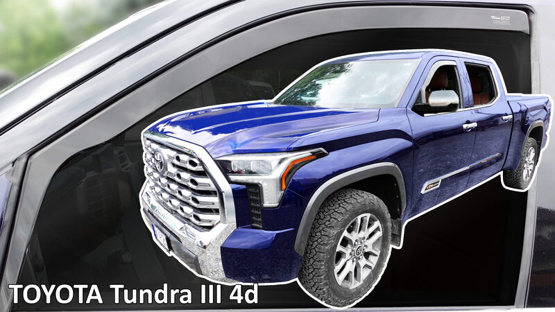 Ofuky oken - Toyota Tundra Crewmax 4D r.v. 2021->, přední