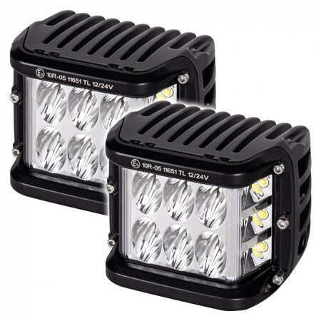 Pracovní LED světla 10-30V 45W s homologací - 2 ks