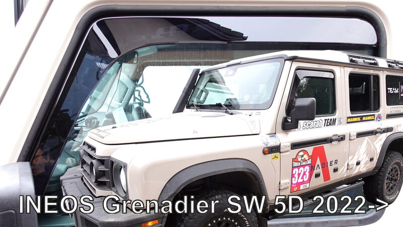 Ofuky oken - Ineos Grenadier SW 5D r.v. 2022->, přední