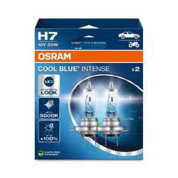 Autožárovka Osram H7 12V 55W PX26d Cool Blue INTENSE 5000K - 2ks